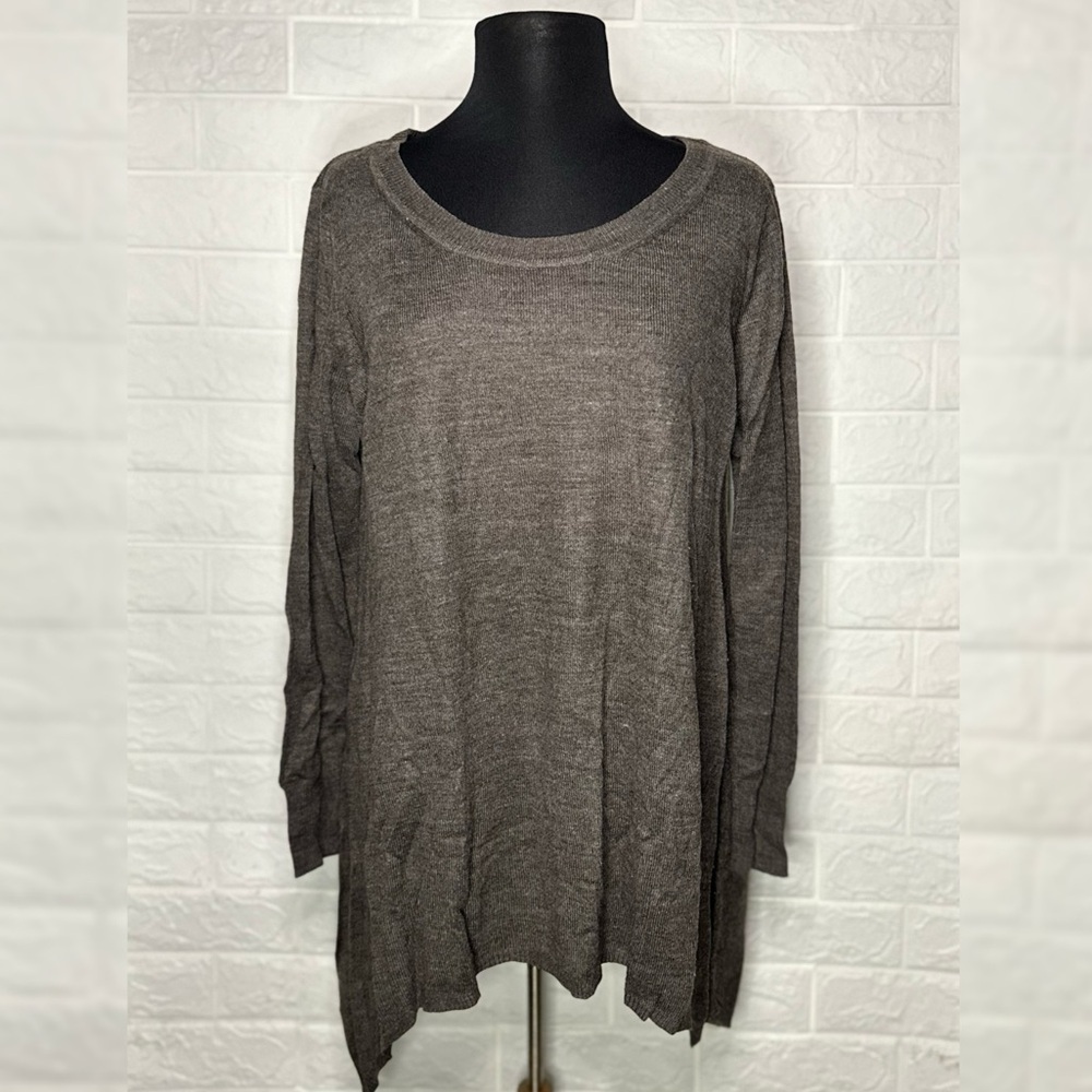 Oversized Lightweight Tunic Sweater
